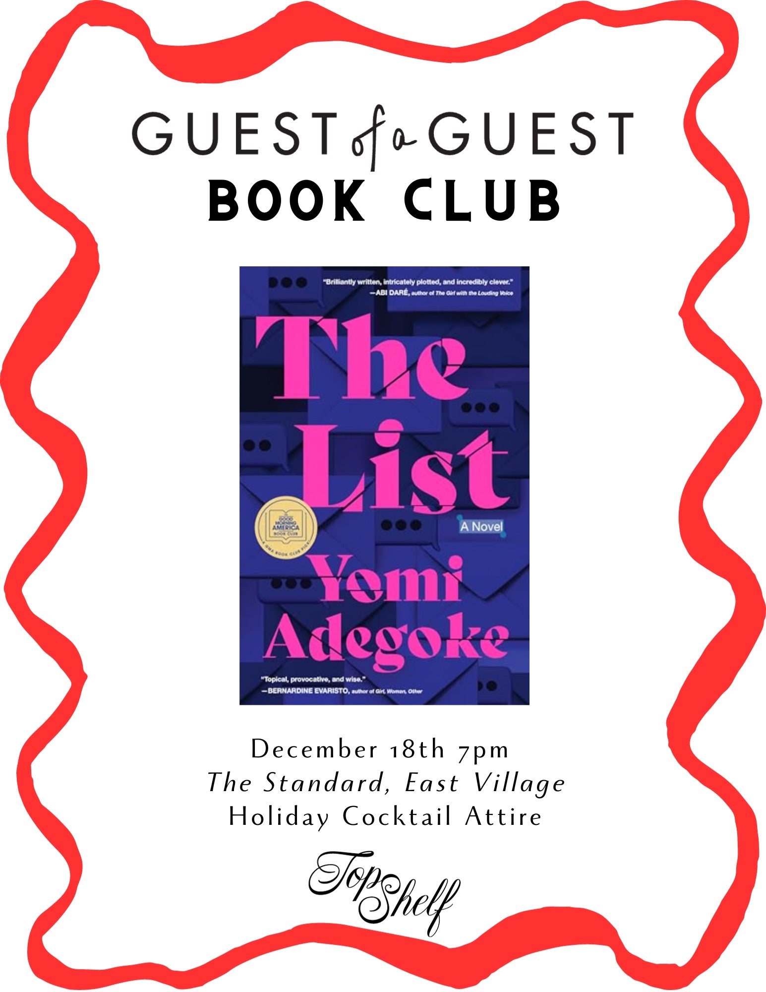 Guest of a Guest Book Club - December 2023
