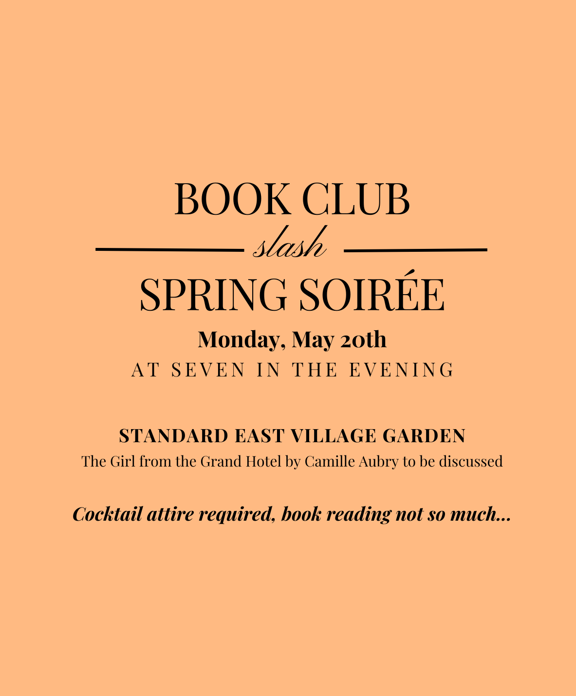 Guest of a Guest Book Club - May 2024