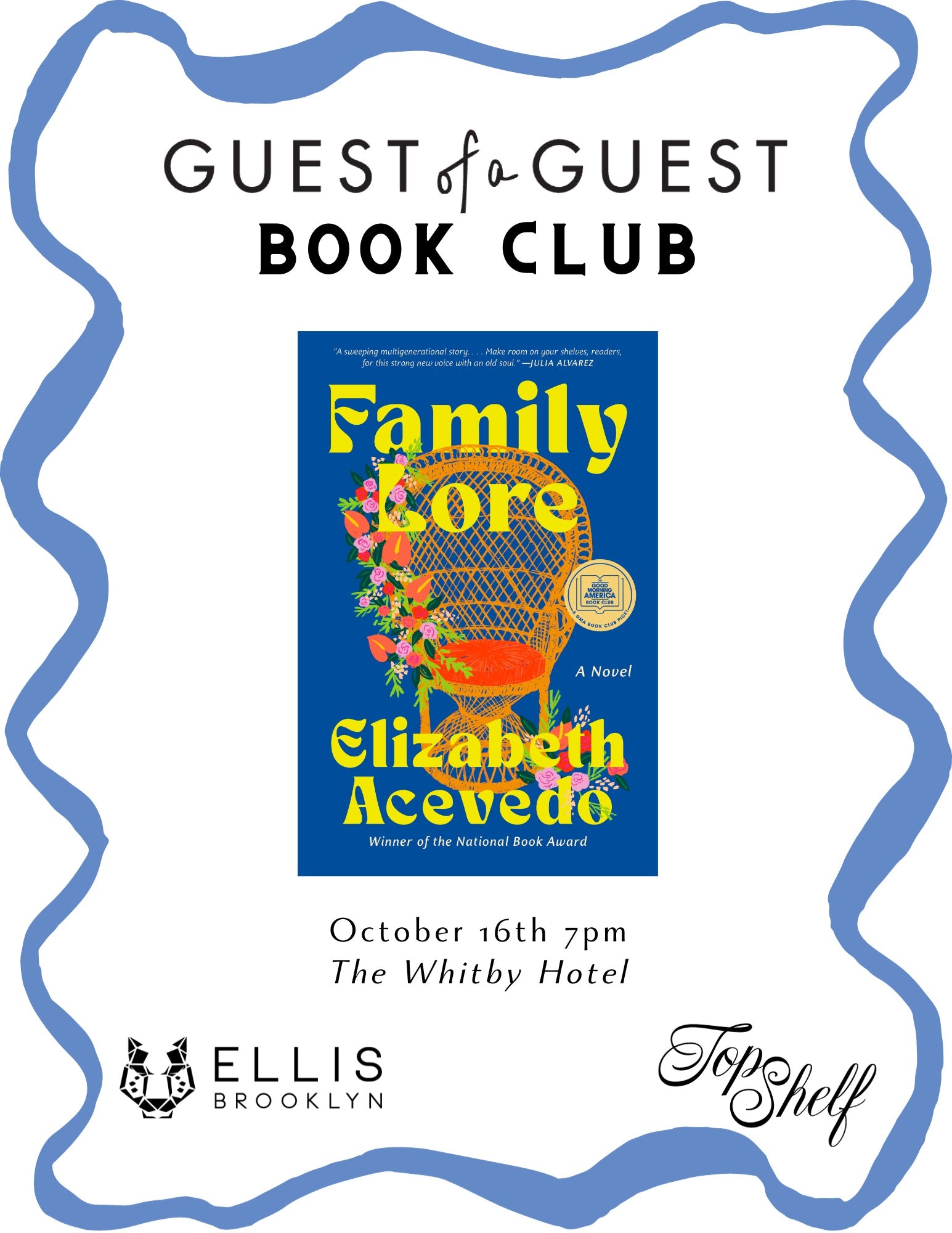 Guest of a Guest Book Club - October 2023
